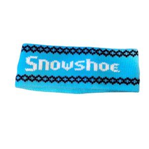 Name Dropper Namedropper Vintage Knit Headband Sweatband SNOWSHOE One Size
